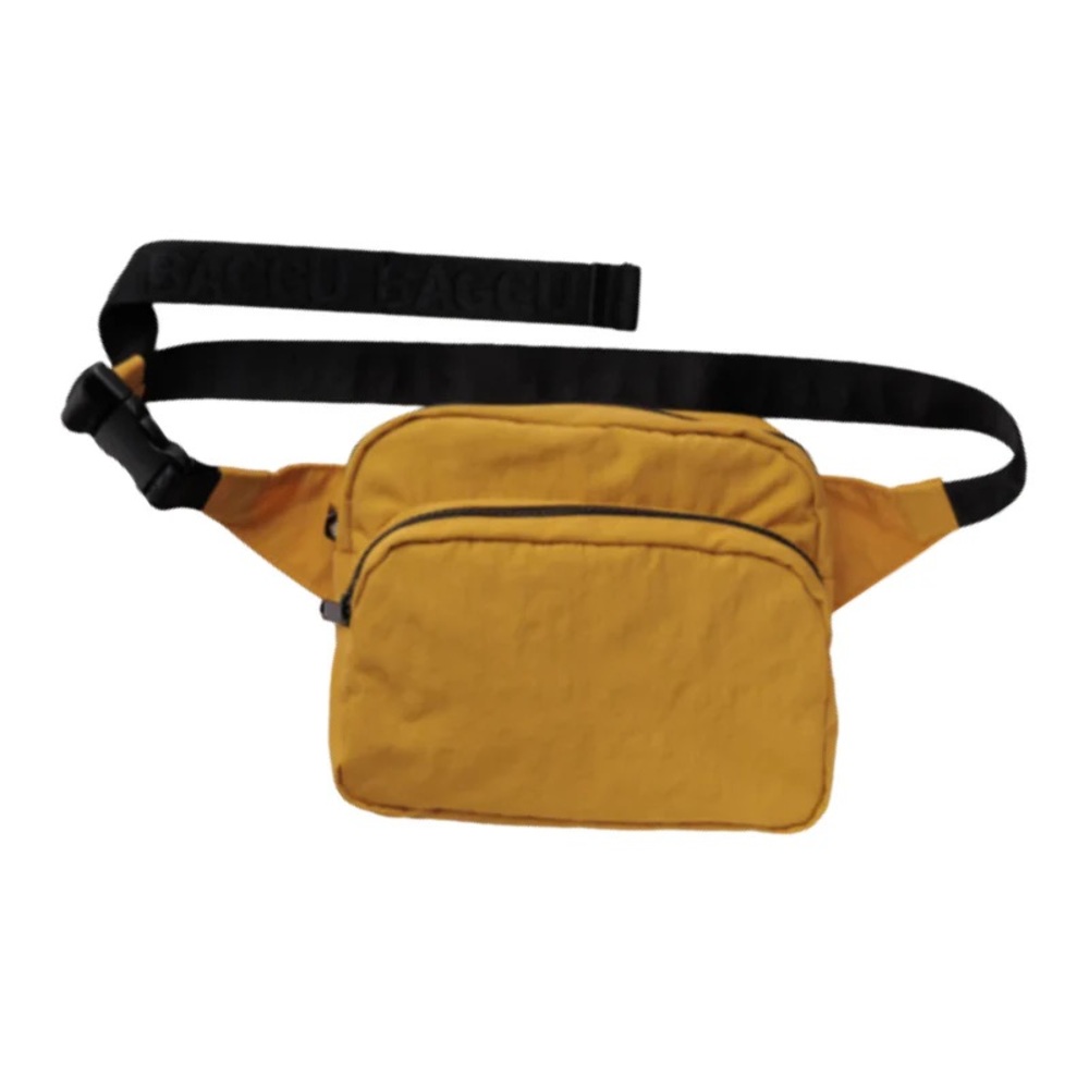 Baggu Tumeric Fanny Pack - Original strap length